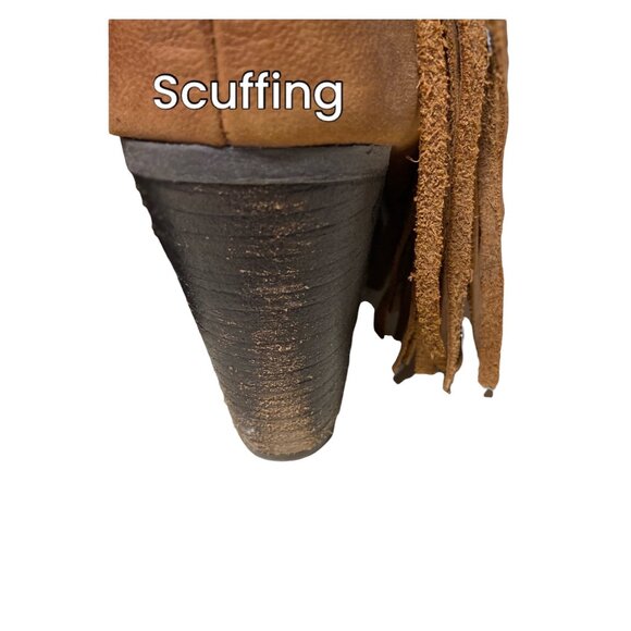 Steve Madden Woodstock Boots Beige size 7.5 - Picture 6 of 12